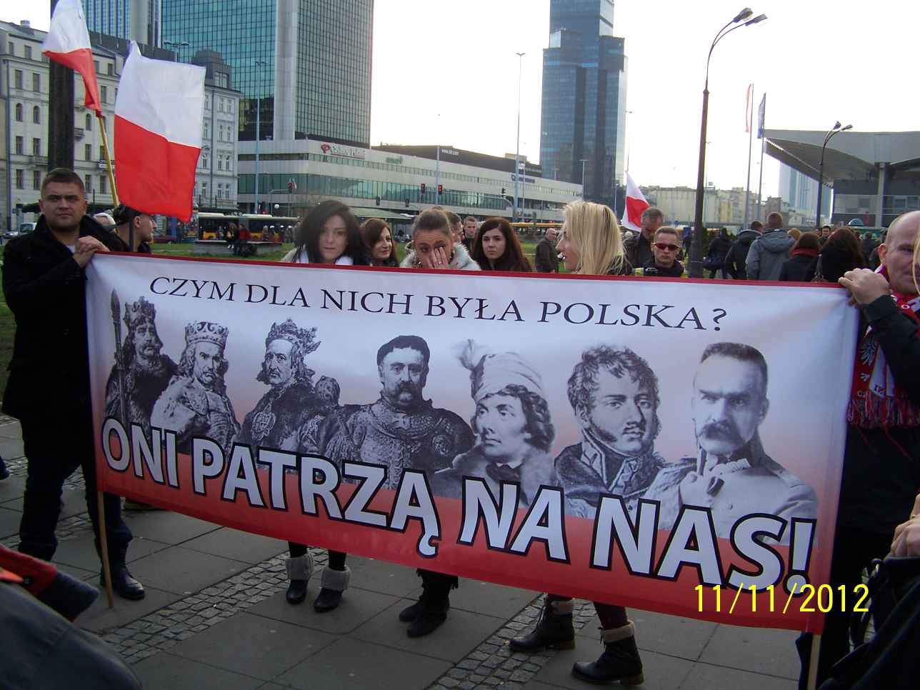 Dbicki Klub GP na III Marszu Niepodlegoci w Warszawie, 11.11.2012